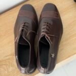 Brown Leather Oxford Shoes